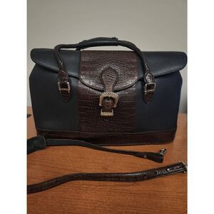 BRIGHTON Vintage for Business Collection Two Tone Women's Briefcase Bag